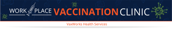 Workplace vaccination clinics